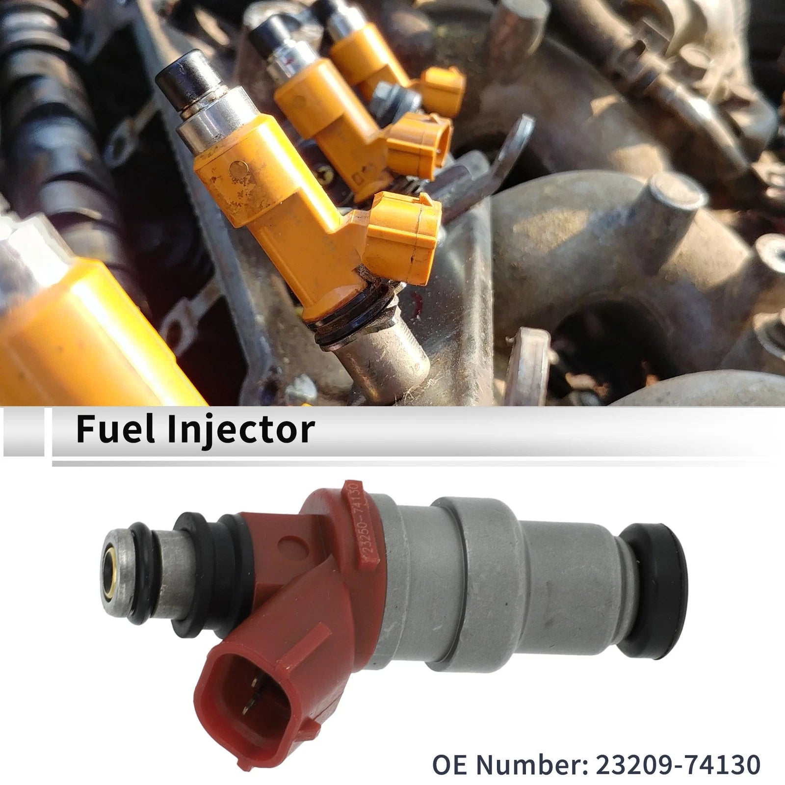 Fuel Injector No. 23209-74130 for Toyota Camry Vista 1.8L (1990–1994)
