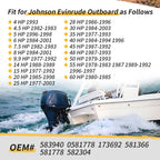 Rectifier/Lead Assembly Housing 0581778 for Johnson Evinrude OMC (4-60 HP)