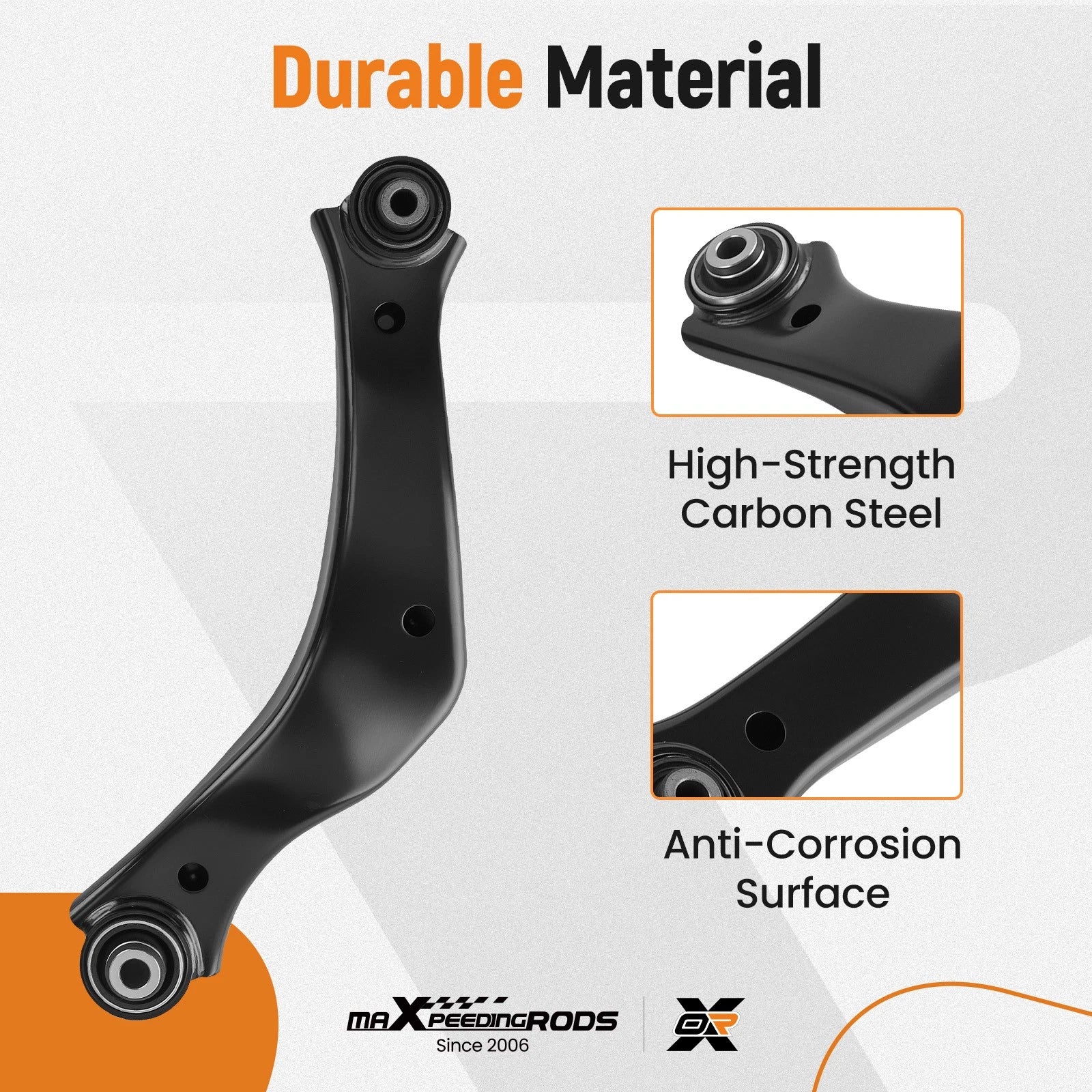 2X Rear Upper Control Arms for Chevrolet Malibu (2013–2015) Impala (2014–2019)