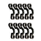 Kayak Accessory Kit 10 Deck Loops 20 Stainless Screws