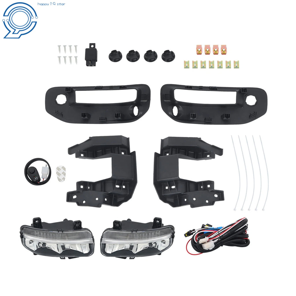 LED Fog Lights for Ram 1500 (2019-2023) w/ Switch Left+Right