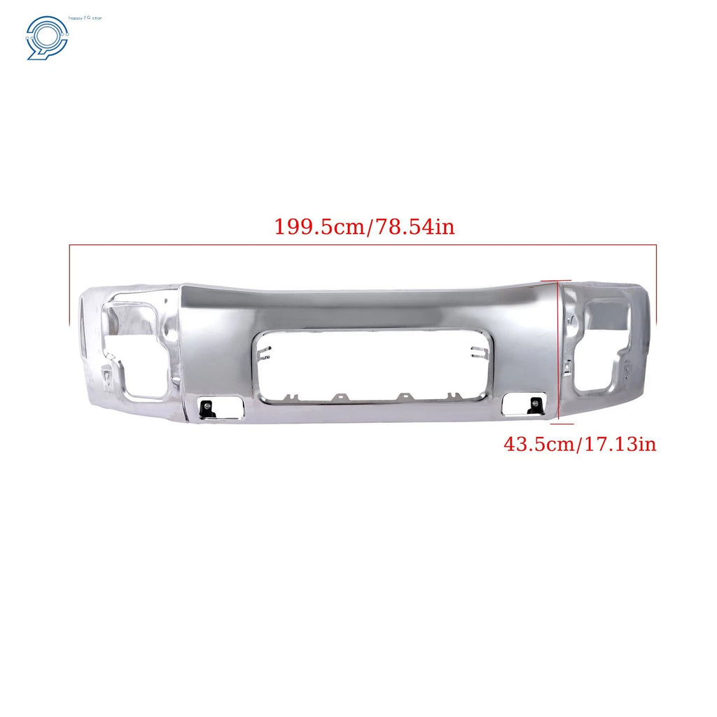 Chrome Front Bumper Face Bar for Nissan Titan (2004-2015)