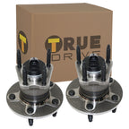 Wheel Hubs for Chevrolet Malibu (2004–2012) Rear Left Right with Bearing