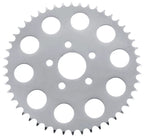 2X Chrome Disc Brake Rear Sprocket for Harley-Davidson XL (1986–1992) Replaces 41470-86