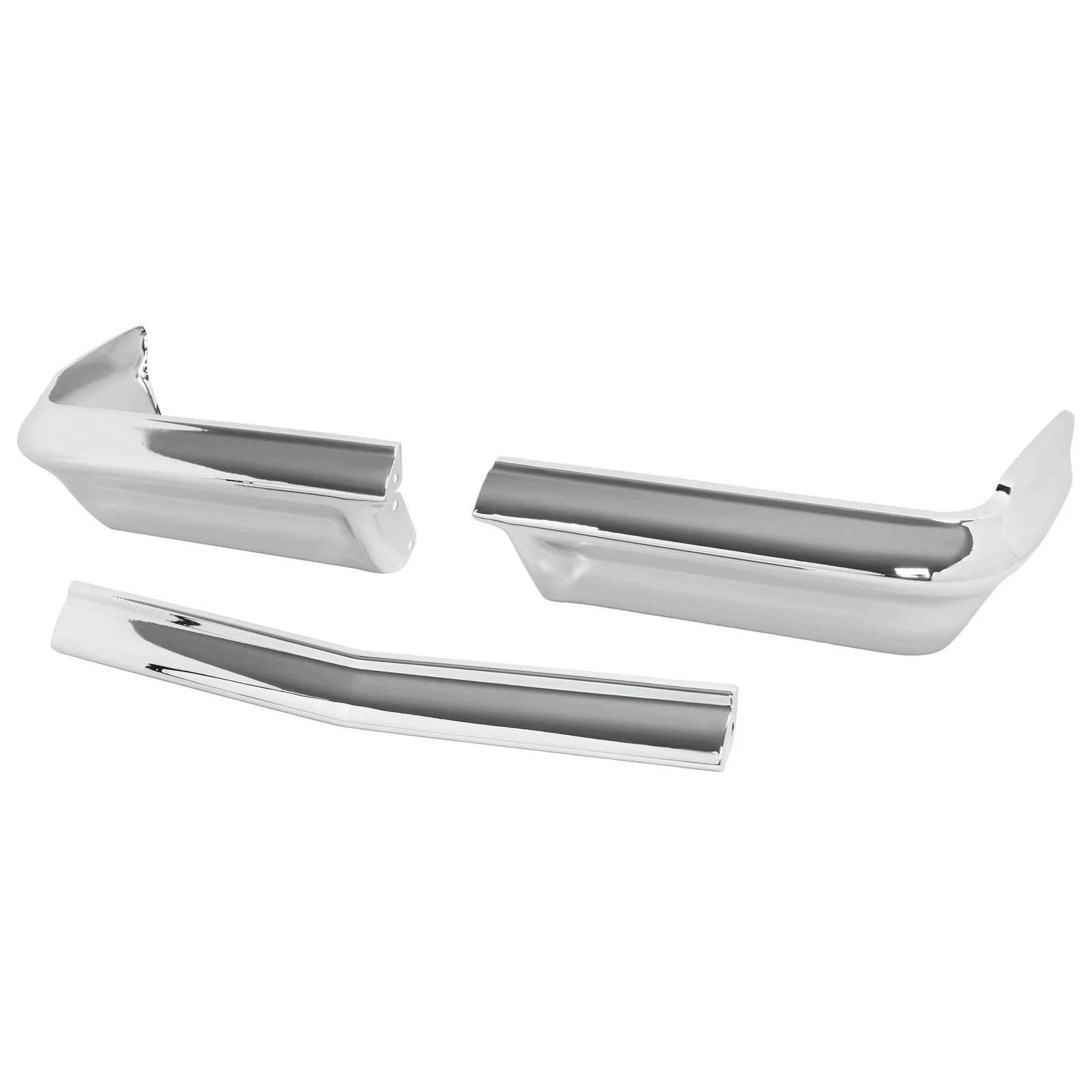 Set of 2 Chrome Bumper Panels for Chevy Impala (1962–1963)