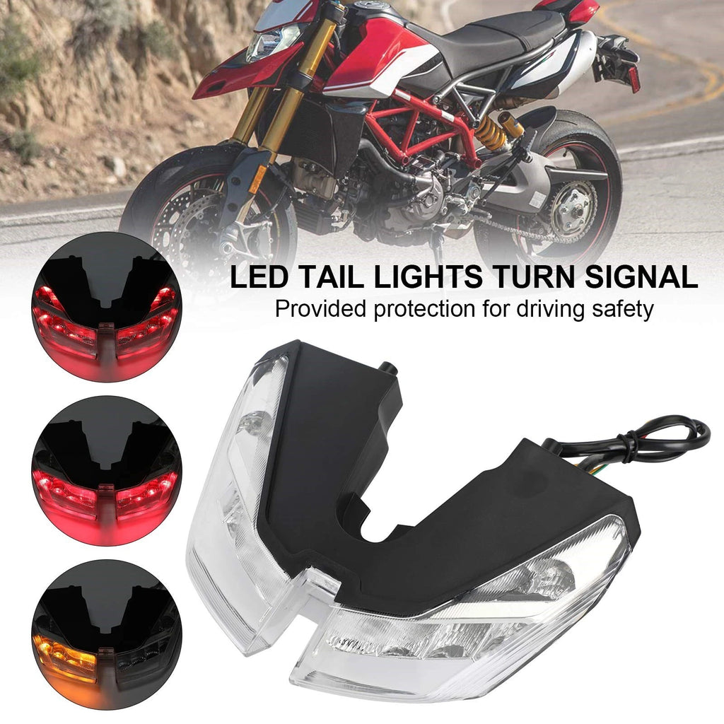 Tail Lights Turn Signal for Ducati Hypermotard 821 939 950 SP (2012–2021) Clear T9
