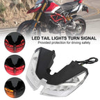 Tail Lights Turn Signal for Ducati Hypermotard 821 939 950 SP (2012–2021) Clear T9