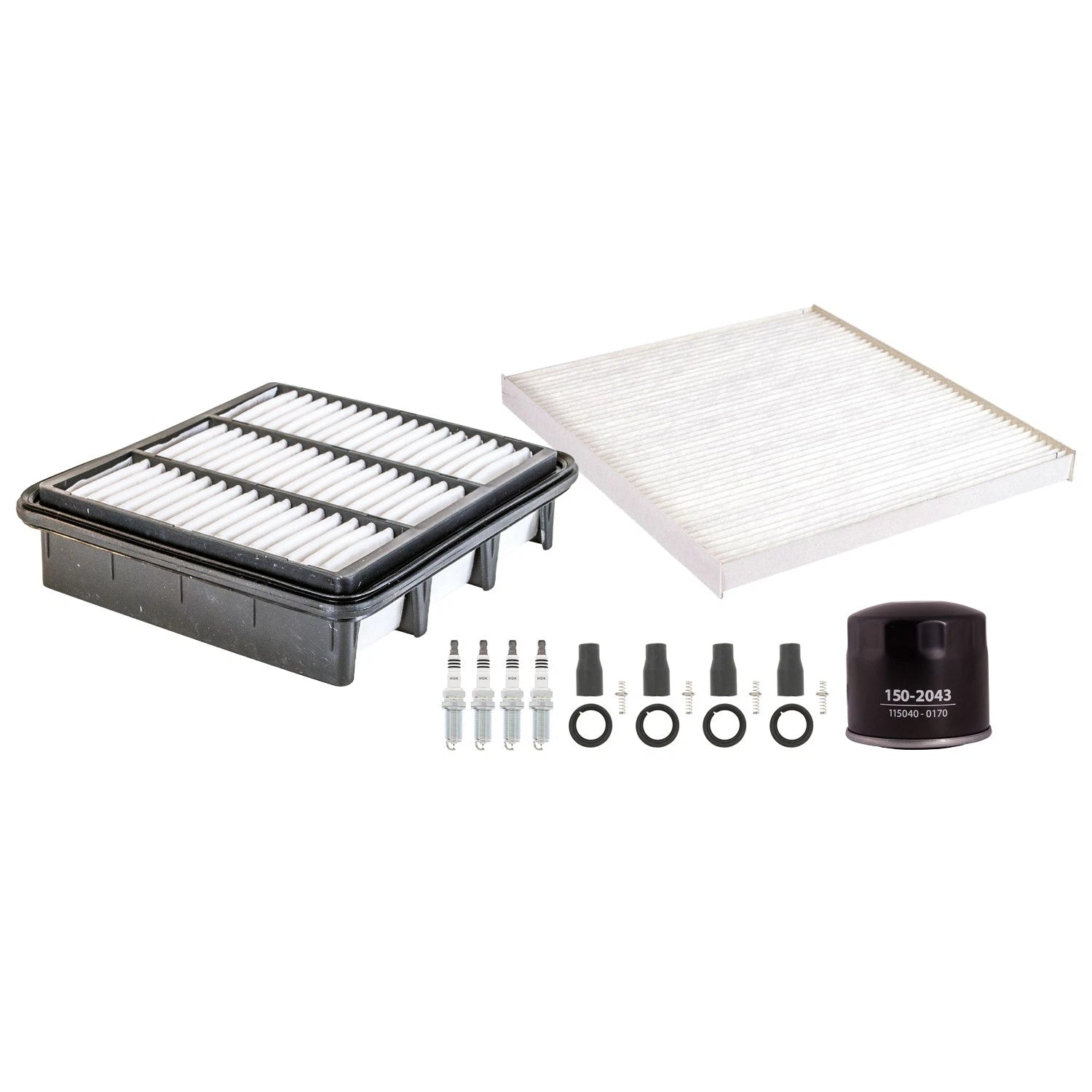 Tune Up Kit with 4 NGK Spark Plugs & Boots for Kia Forte Koup (2010–2016)