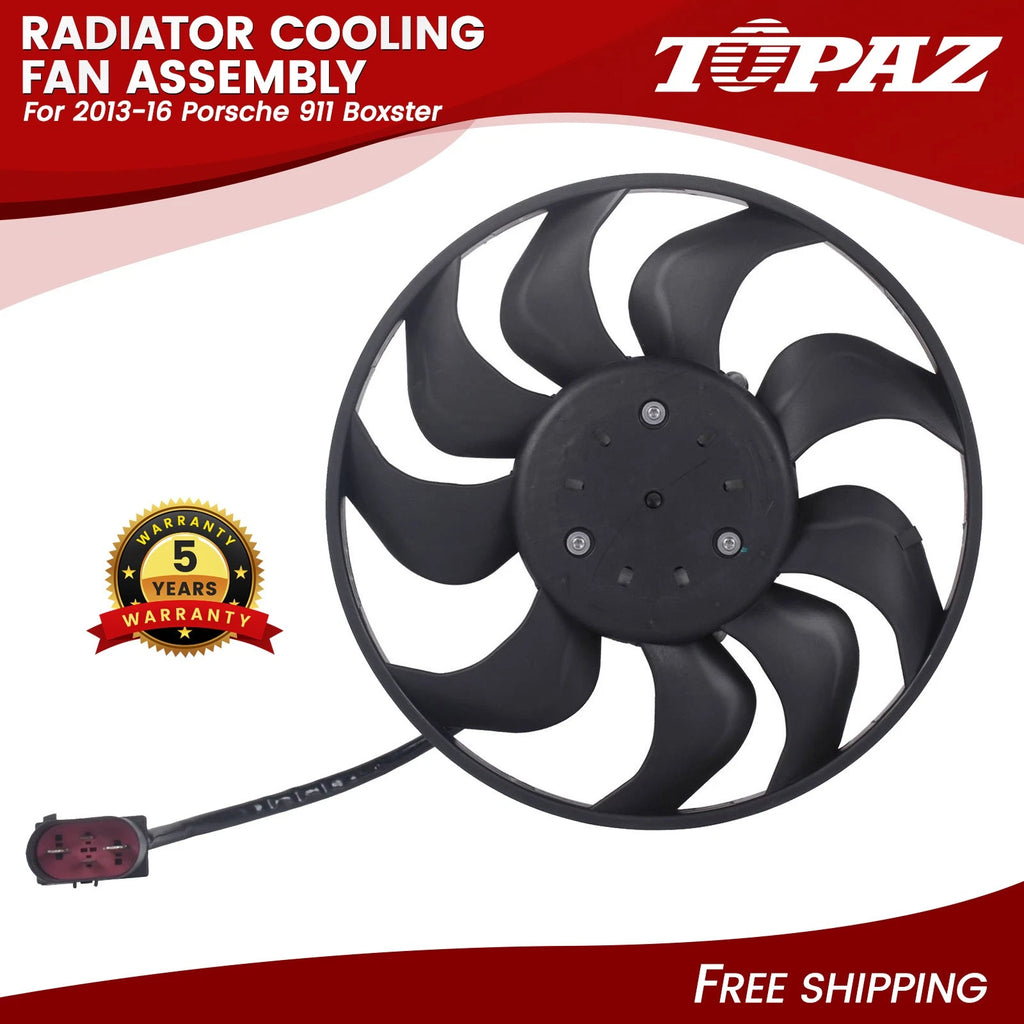 Radiator Cooling Fan Assembly for Porsche 911 Boxster (2013–2016)