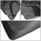Set of 4 Mud Guards for Toyota Tacoma (2016–2018) Matte Black