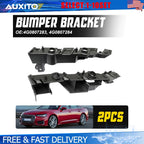 Set of 2 Front Bumper Retainer Brackets for Audi A6 Quattro (2012–2018)