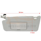 Left Sun Visor with Vanity Light for Honda Accord (2008-2012)