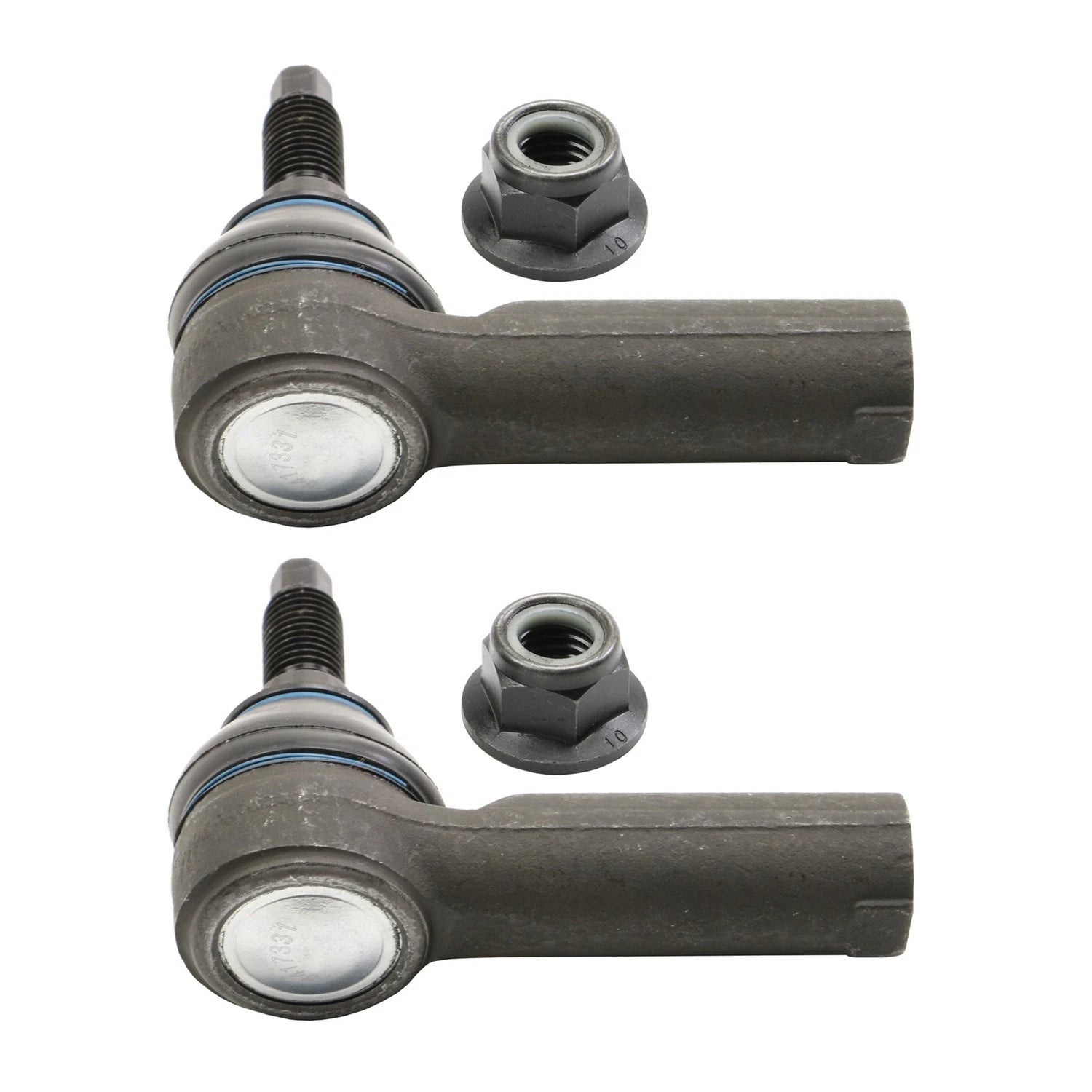 2X Front Outer Steering Tie Rod End Kit for Ford Transit-150, Transit-350 HD (2015–2023)