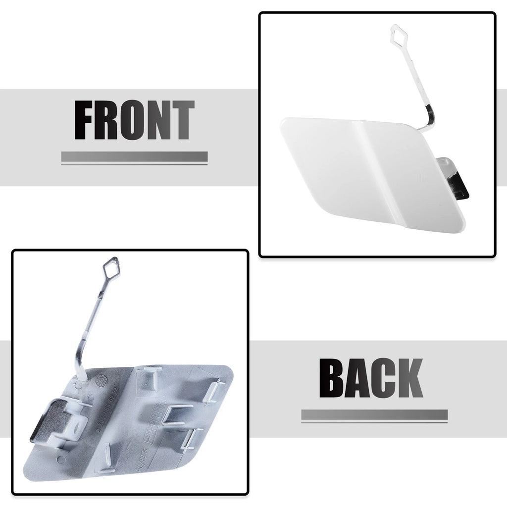 Tow Hook Eye Hole Cover for Mercedes Benz X204 GLK250 (2009–2015) White