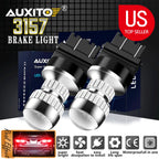 2X Red LED Tail Lamp Light Bulbs for Make Model (YYYY–YYYY)