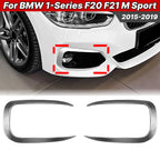 Chrome ABS Side Vent Canards Splitter for BMW 1-Series F20 F21 (2015–2019)