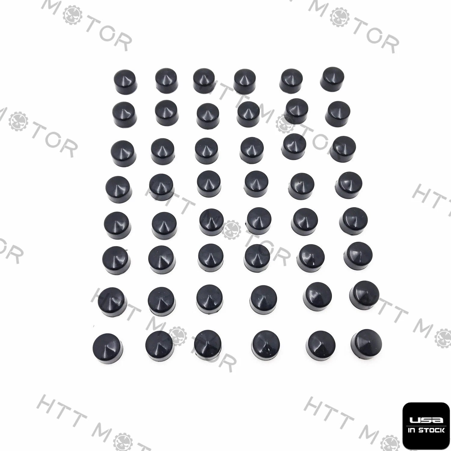 48X Black Cap Cover Kit for Harley Sportster (1984–2003)
