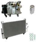 AC Compressor Kit With Condenser Replacement for Mitsubishi Outlander (2003–2003)
