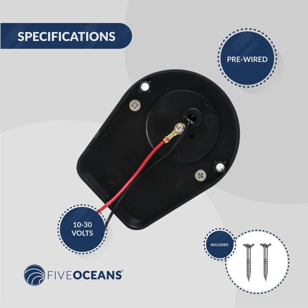 LED Navigation Bow Light & 360 Anchor Light for Marine Boats (12V) FO4429-C1