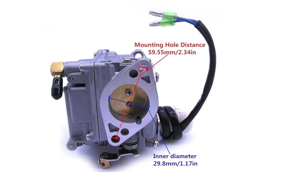 Carburetor for Tohatsu MFS18B2 (3V9-03500-0, 3V9035002) 4 Stroke 18HP