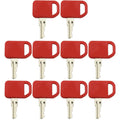 10X Ignition Key Set for Heavy Equipment AT195302 OEM Replacement