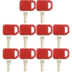 10X Ignition Key Set for Heavy Equipment AT195302 OEM Replacement
