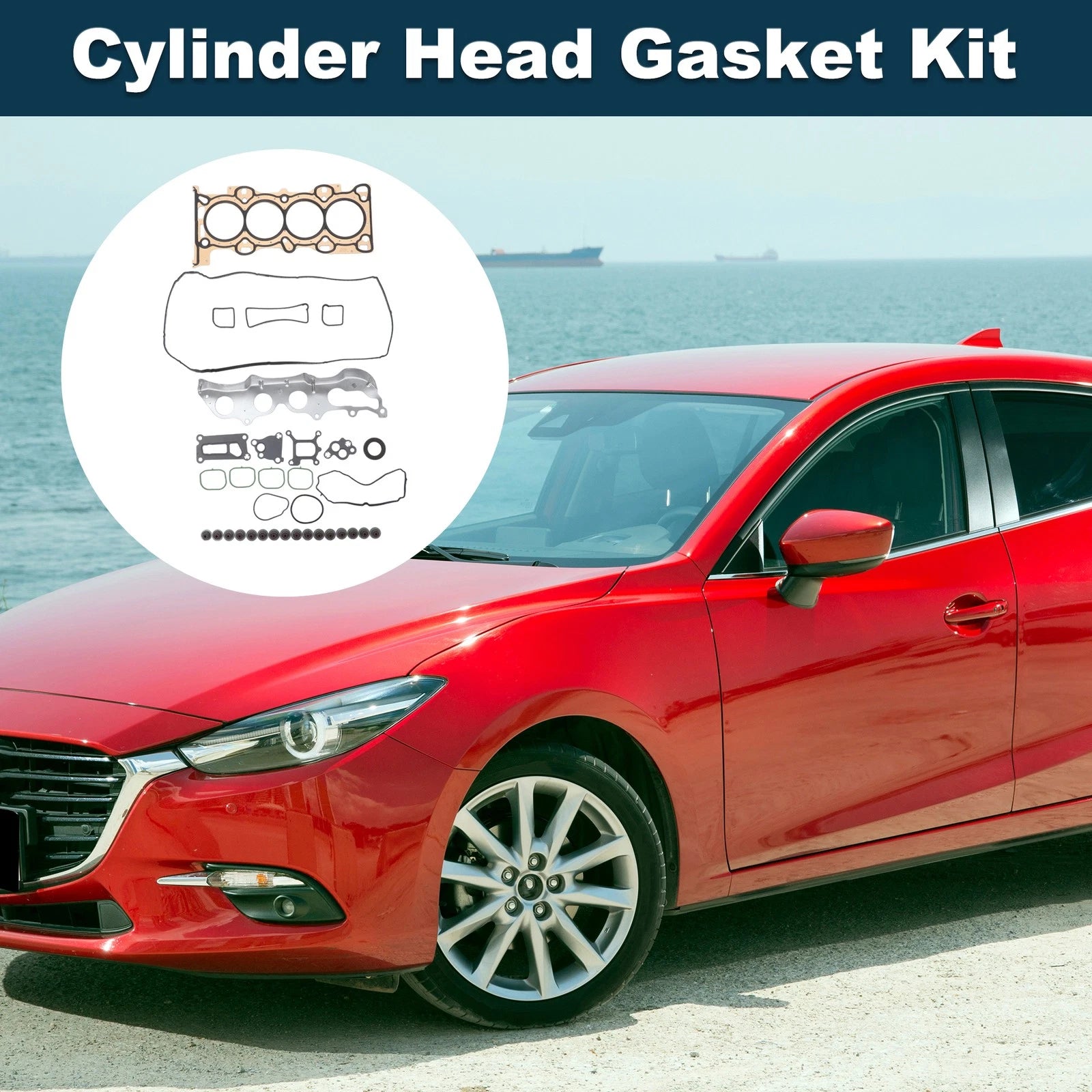 Cylinder Head Gasket Kit No.8LG910271 for Mazda LF5W (Year Range Not Specified)