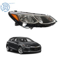 RH Halogen Headlight for Chevrolet Cruze (2016–2019)