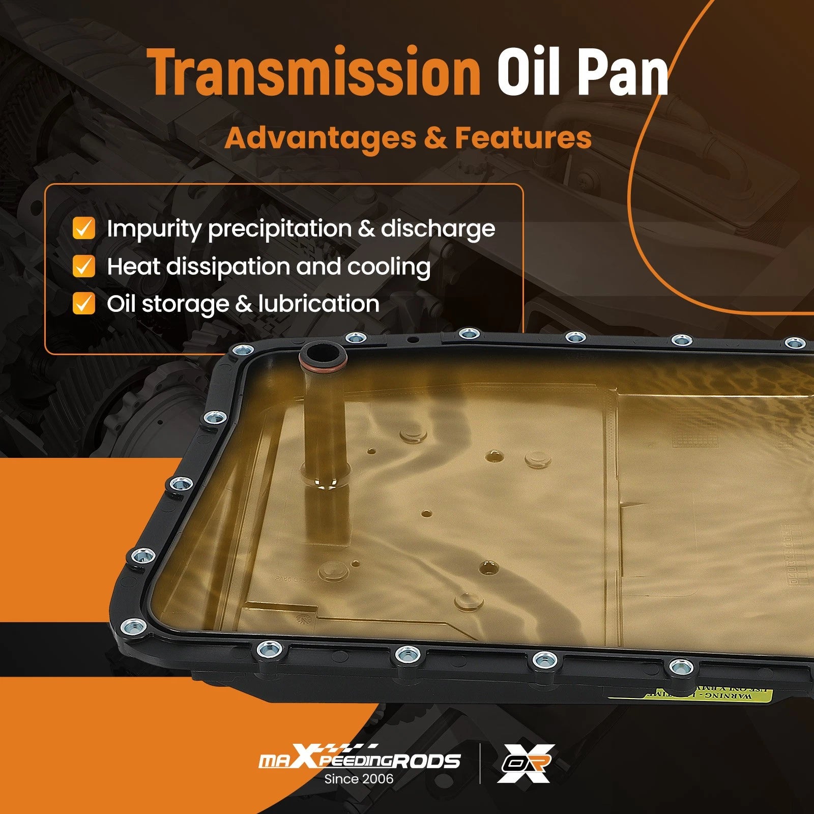 Auto Trans Oil Pan for BMW 545i 550i E60 (2004–2010)