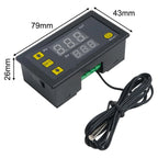 2X AC Digital Temperature Controller W3230 for Automotive