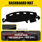 Dash Cover Mat for Dodge Ram 1500 2500 3500 (1998–2001) Sun Protection