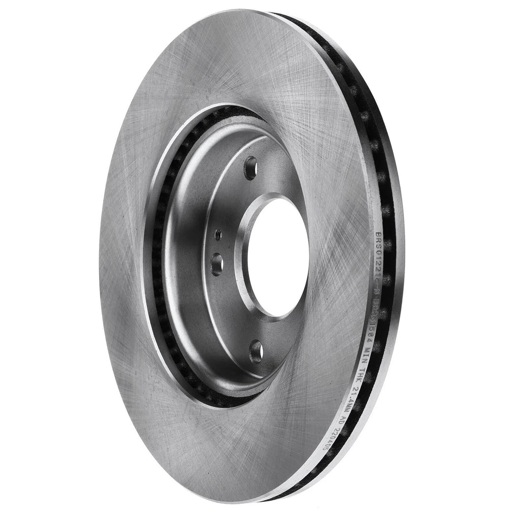Front Disc Brake Rotors and Ceramic Pads for Hyundai Elantra (2011–2016)