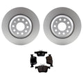 Disc Brake Pad Kit & 310mm Rotors for Audi A3, A3 Quattro, S3 (2010–2013)