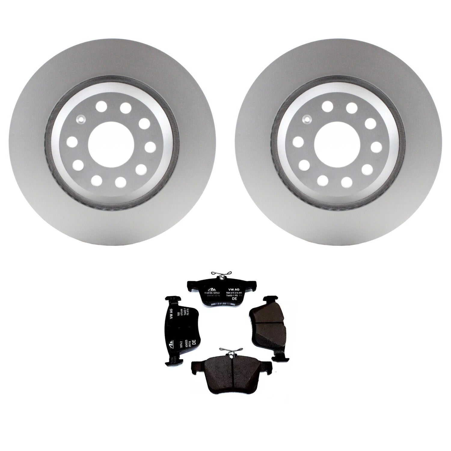 Disc Brake Pad Kit & 310mm Rotors for Audi A3, A3 Quattro, S3 (2010–2013)