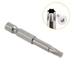 10Pcs Screw Extractor Set for Universal Use (50mm, 6.35mm Hexagon)