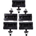 5pcs Quick Change Turning + Facing Lathe Tool Kit Post Holder 250-201 1/4 - 5/8"