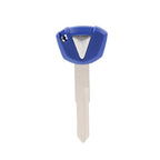 Uncut Key Blade for Kawasaki ZX-10R Z1000 ER6N (2011–2012) Blue