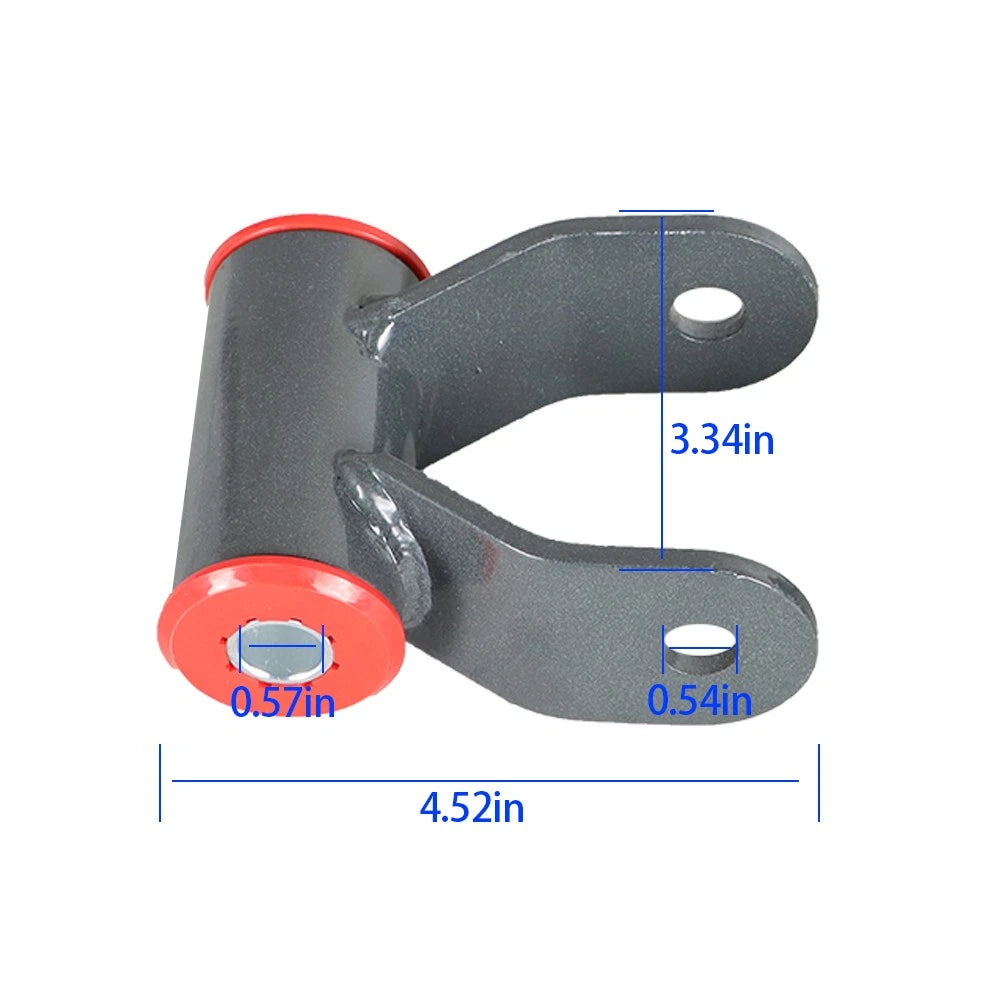 2" Rear Drop Kit Lowering Shackles for Dodge Ram 1500 Pickup
