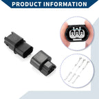 3 Pin High Voltage Small Lamp Connector Plug for Honda Civic (2001-2005)