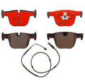 Set of 4 Brembo Rear Brake Pads with Sensor for BMW F30 F31 F32 F34 F36 M Sport