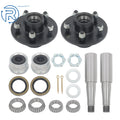 5-Bolt On 4-1/2" Trailer Hub Kit #84 for 3500lbs Axle