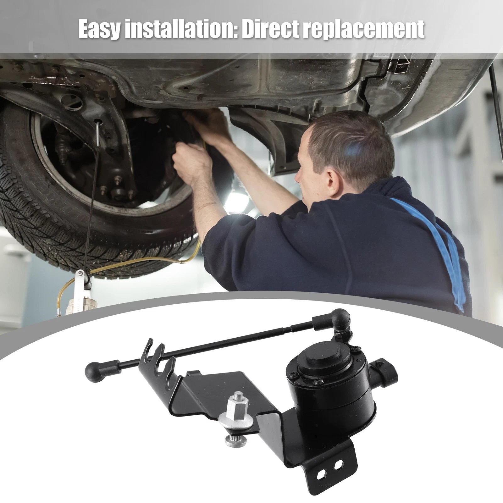 Front Right Air Suspension Ride Height Level Sensor for Buick Lucerne (2006–2011) 924-399, 718844562812