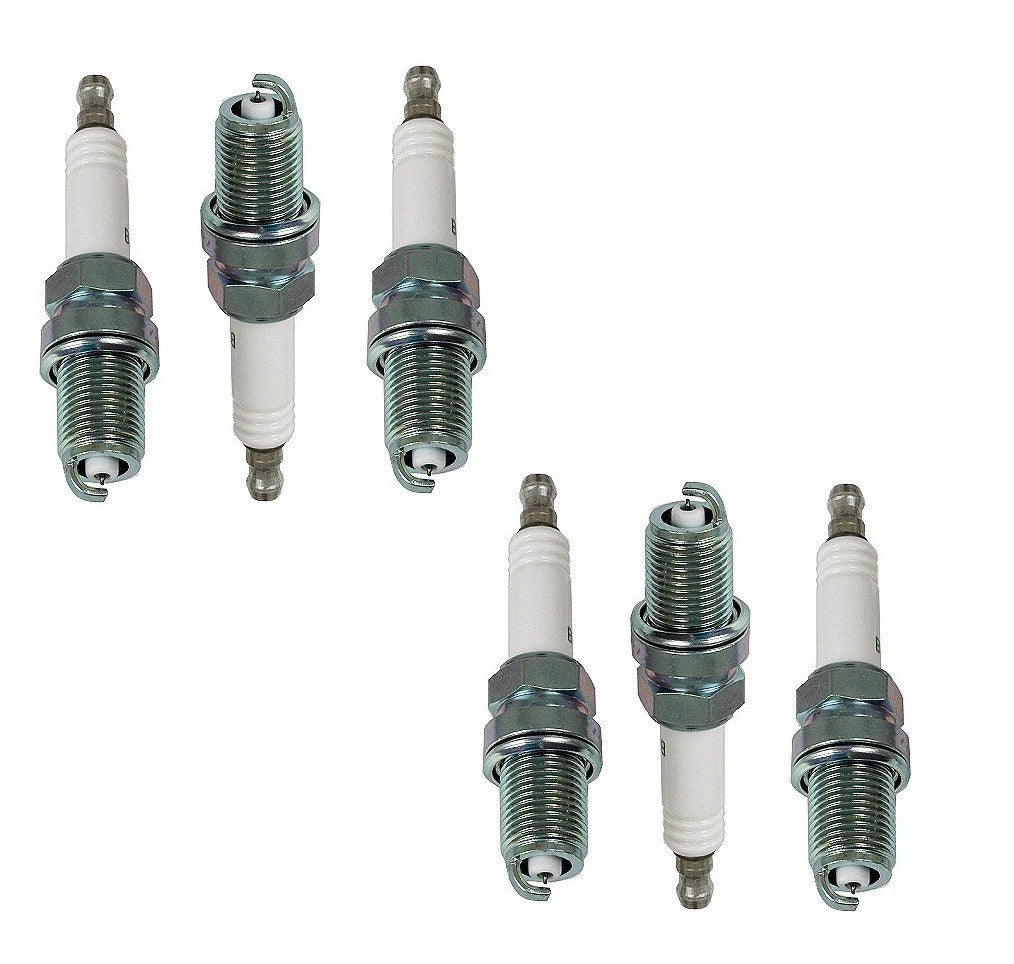 6 PC NGK Platinum Spark Plug Set for Isuzu Honda