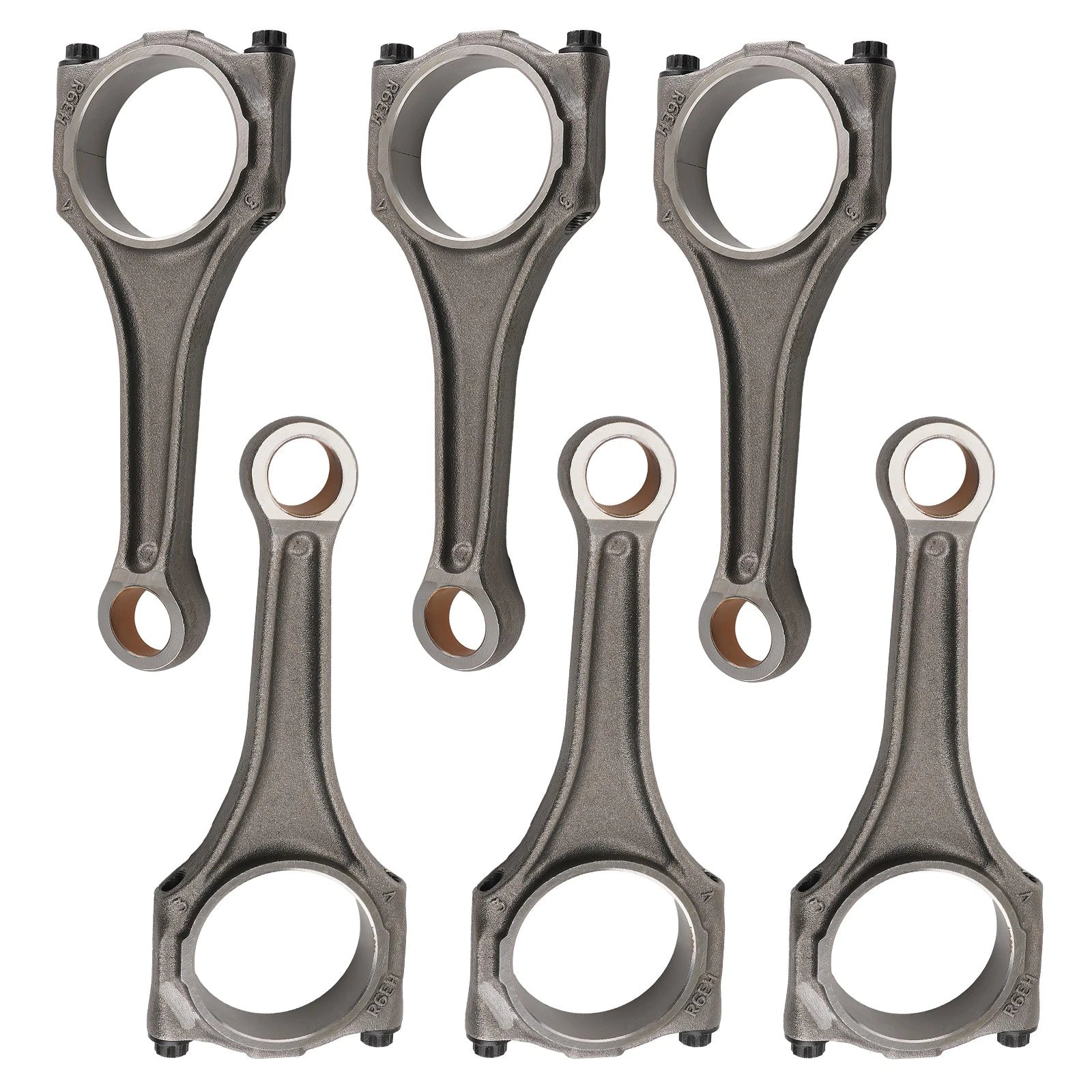 Set of 6 Connecting Rods for Audi VW A4 A5 A6 A7 Q5 Q7 (3.0T)