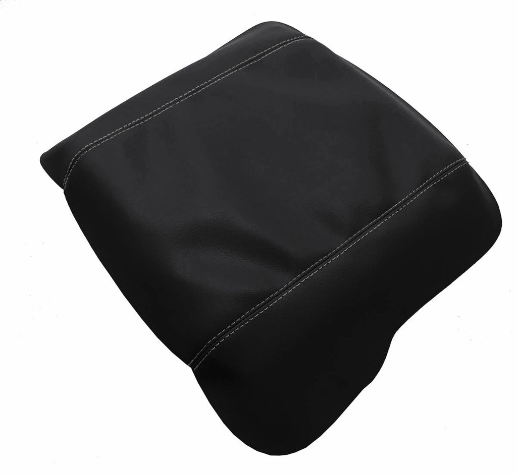 Center Console Lid Armrest Cover for Dodge Ram (2019–2020) Gray Stitch