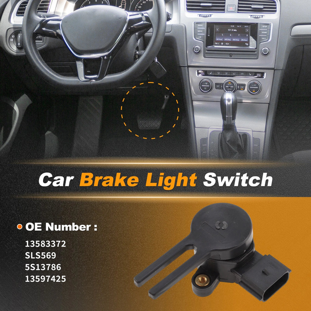 Brake Light Switch for Buick Enclave (2018–2024) 13583372 1 pcs