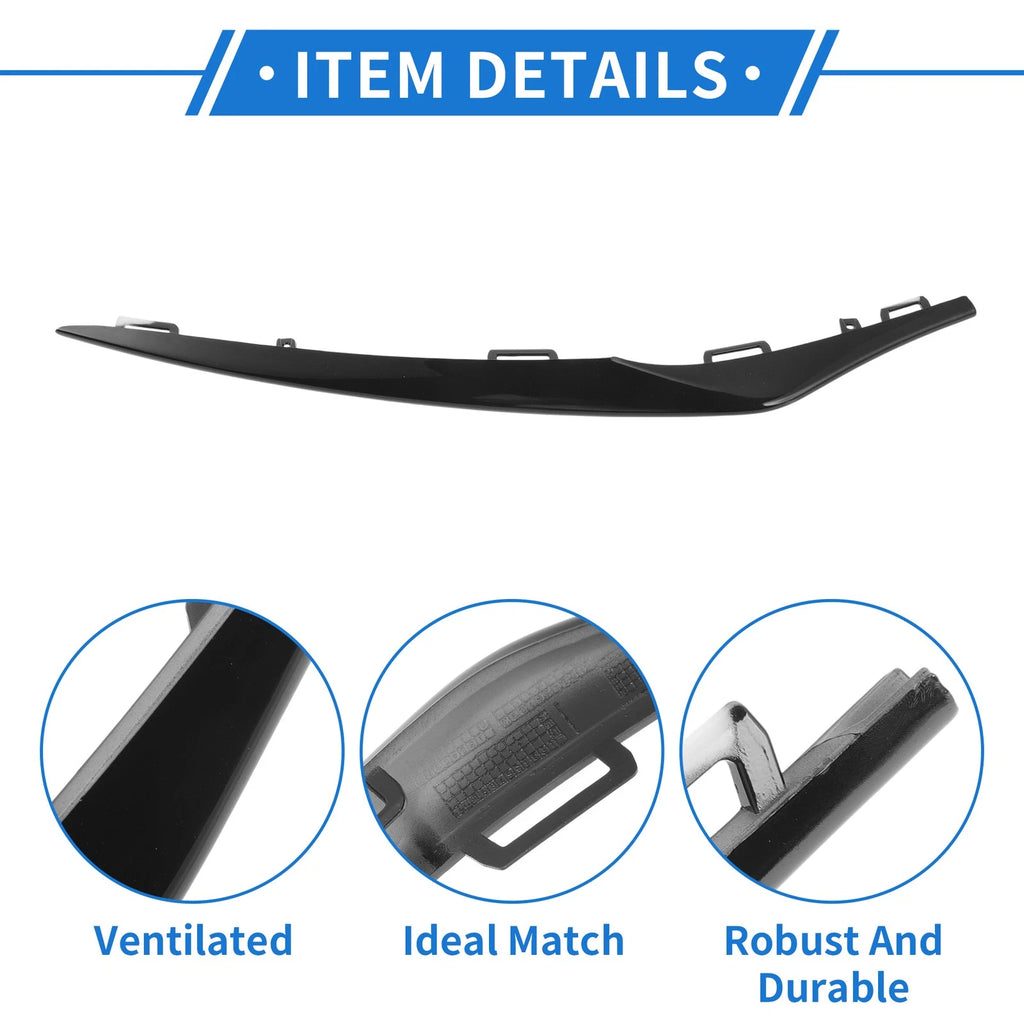 Front Right Bumper Grille Trim for Mercedes-Benz CLA (2017–2019)