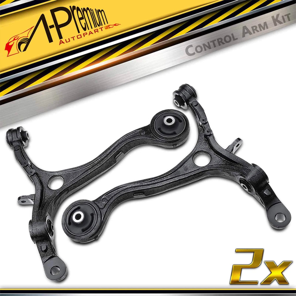 2X Front Lower Control Arm with Bushings for Honda Accord (2008–2012)