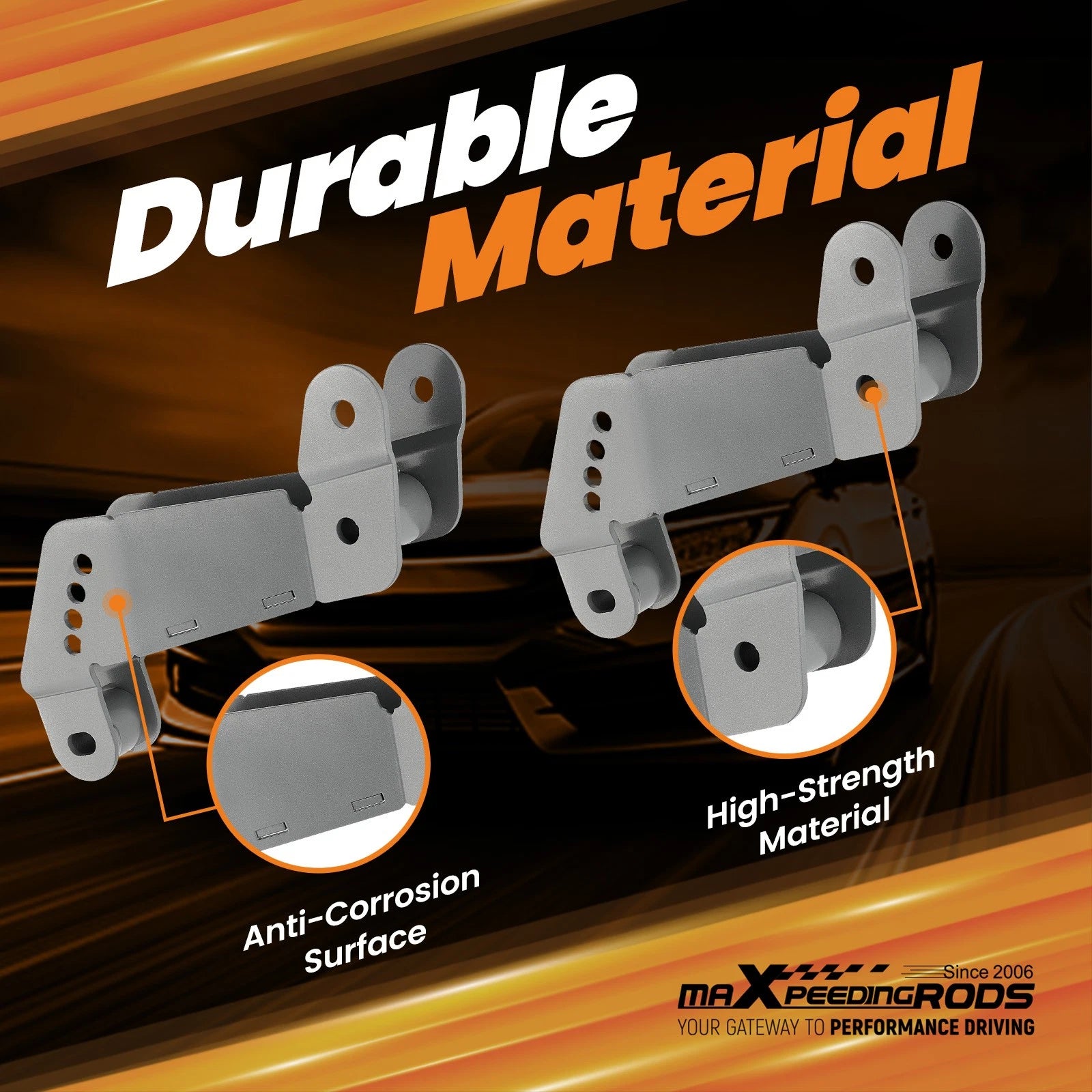 Adjustable Track Bar Drop Bracket for Jeep Wrangler JK (2007-2018)