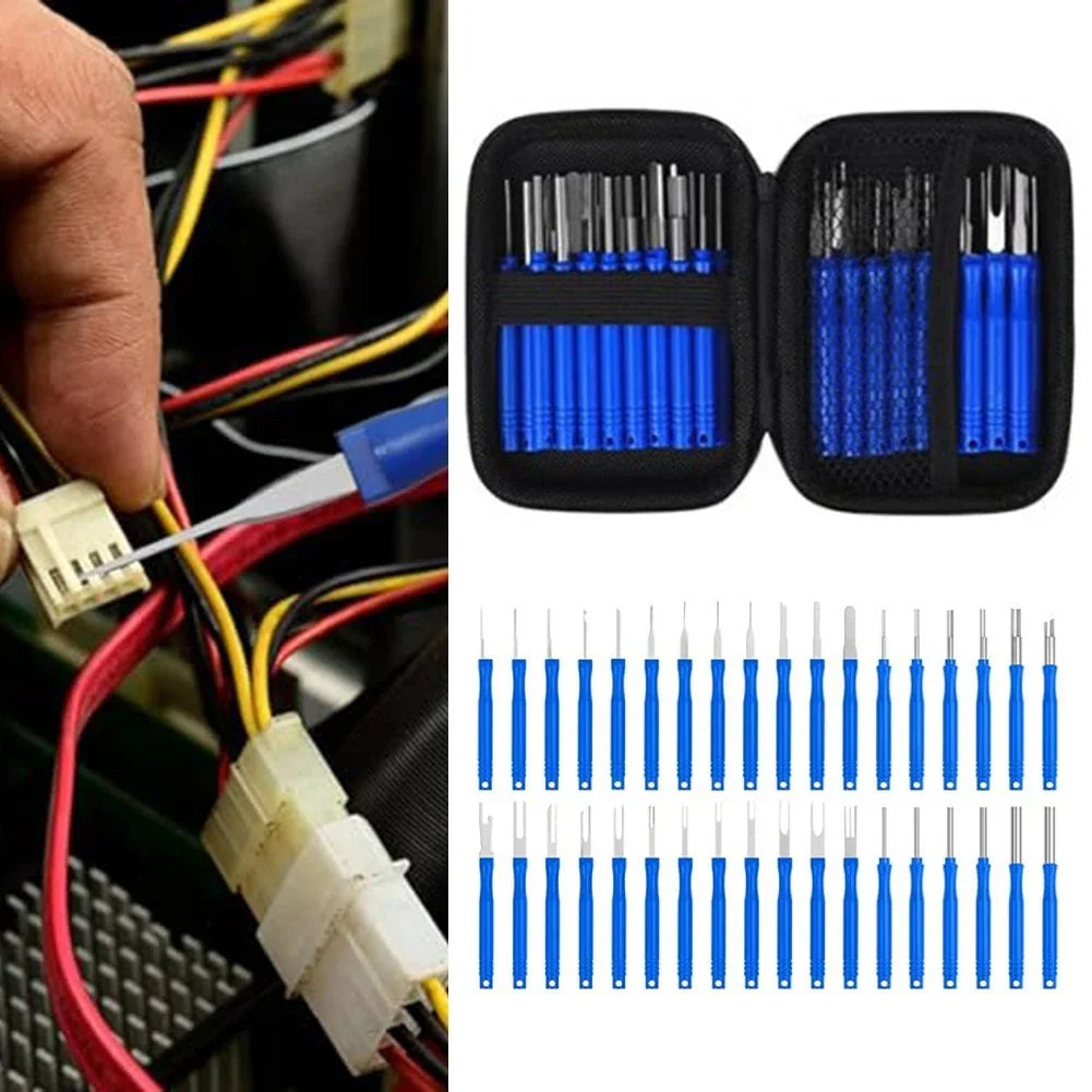 36 Piece Car Pin Release Tool Set Terminal Disassembly Tool for Vehicle Wiring